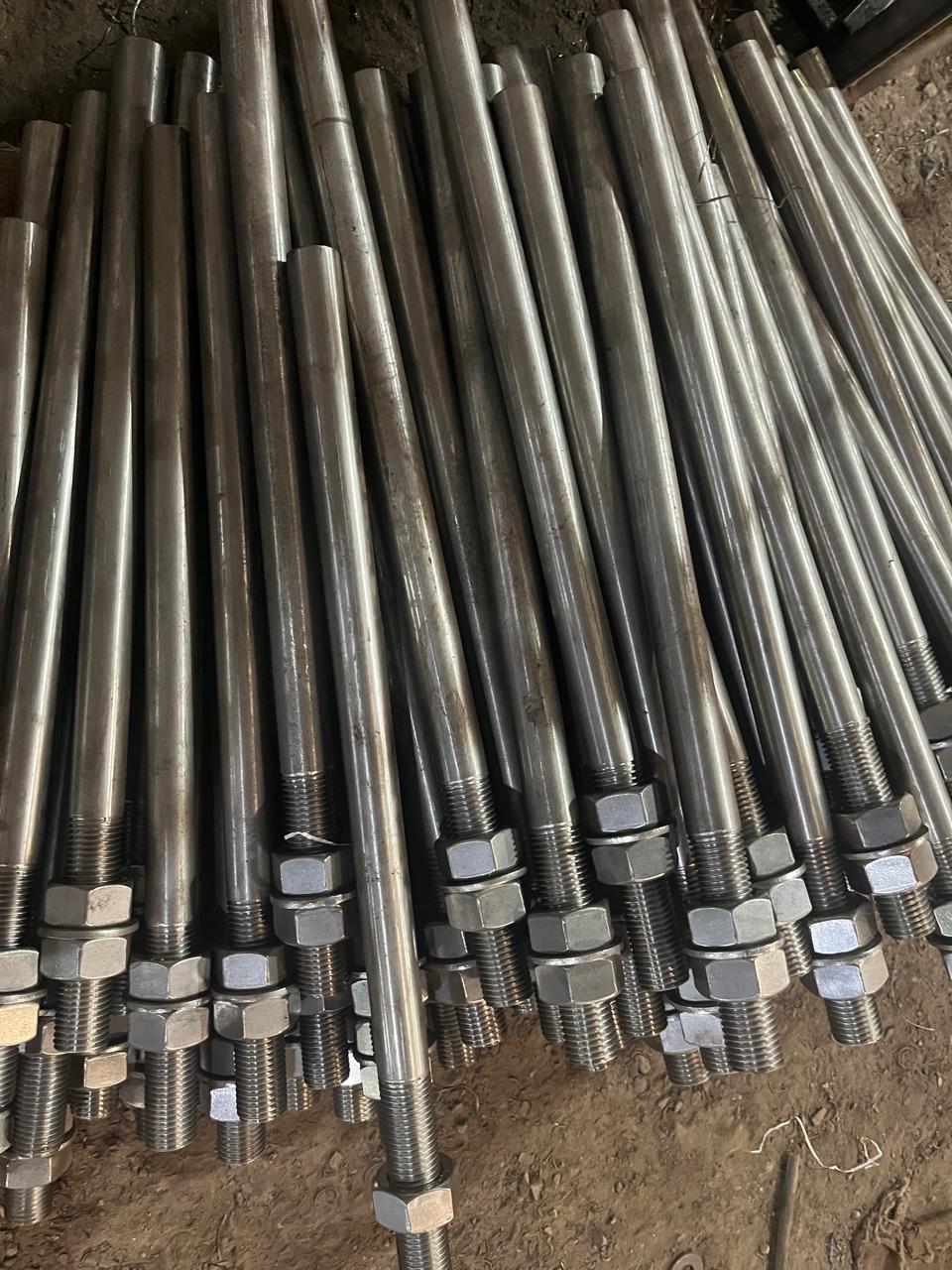 Hot Dip Galvanized Anchor Bolts Exporter in Mumbai