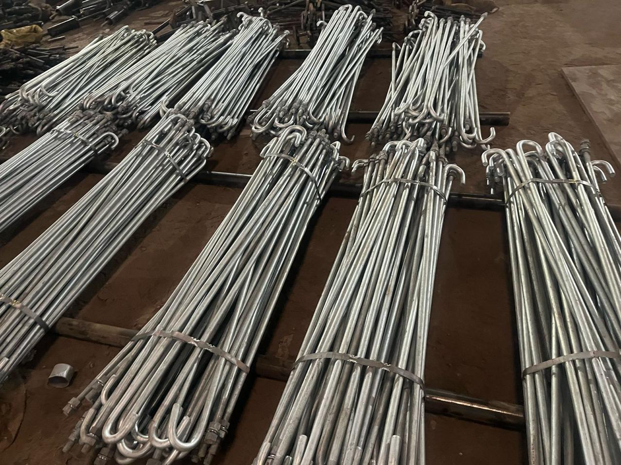 Hot Dip Galvanized Anchor Bolts Manufacturer in Mumbai